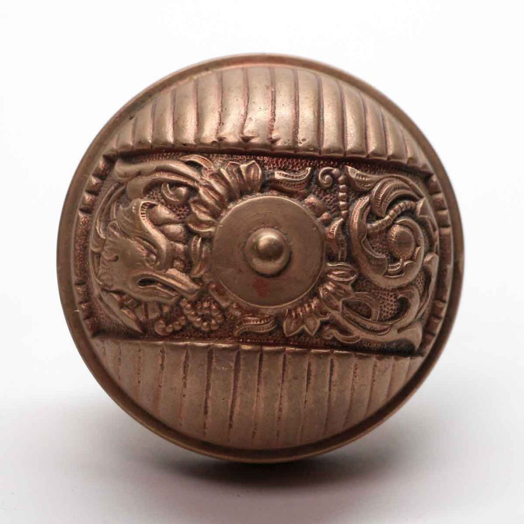 Antique Reading Bronze Italian Renaissance Entry Door Knob Olde Good