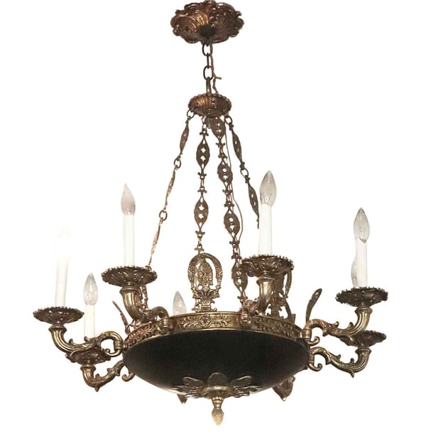 Waldorf Astoria Napoleon III Empire Style 8 Arm Chandelier | Olde Good ...