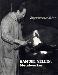 Samuel Yellin, master blacksmith