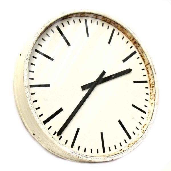 Vintage White Wall Clock