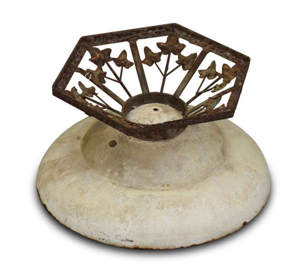 Ceiling Light Fixture with Iron Detail