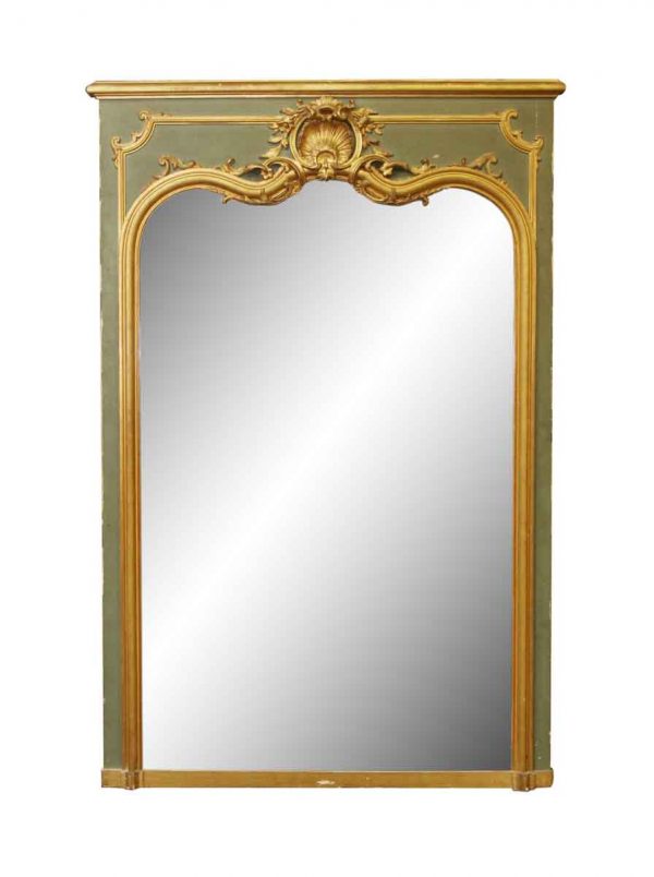 Ornate French Mirror with Gild Details from the 20th Century