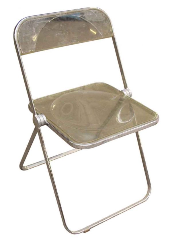 1970s Lucite Folding Chairs