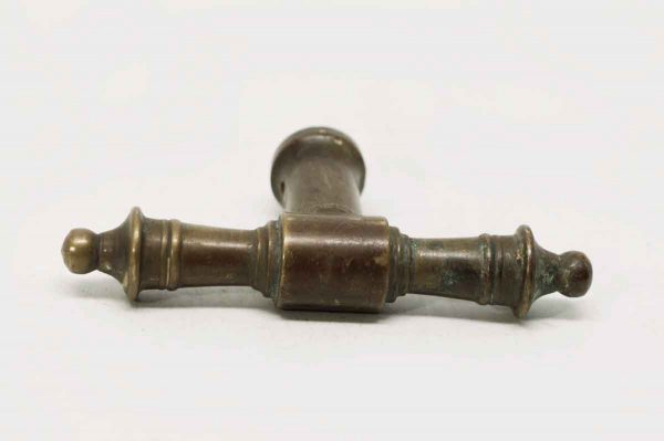 Single Small Bronze T Lever Knob