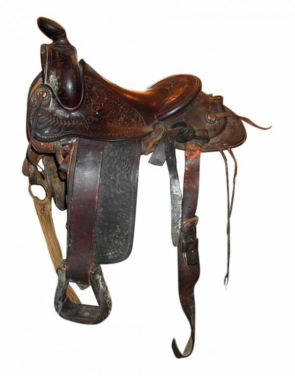 Saddle Commemorating Centennial of the First Pony Express