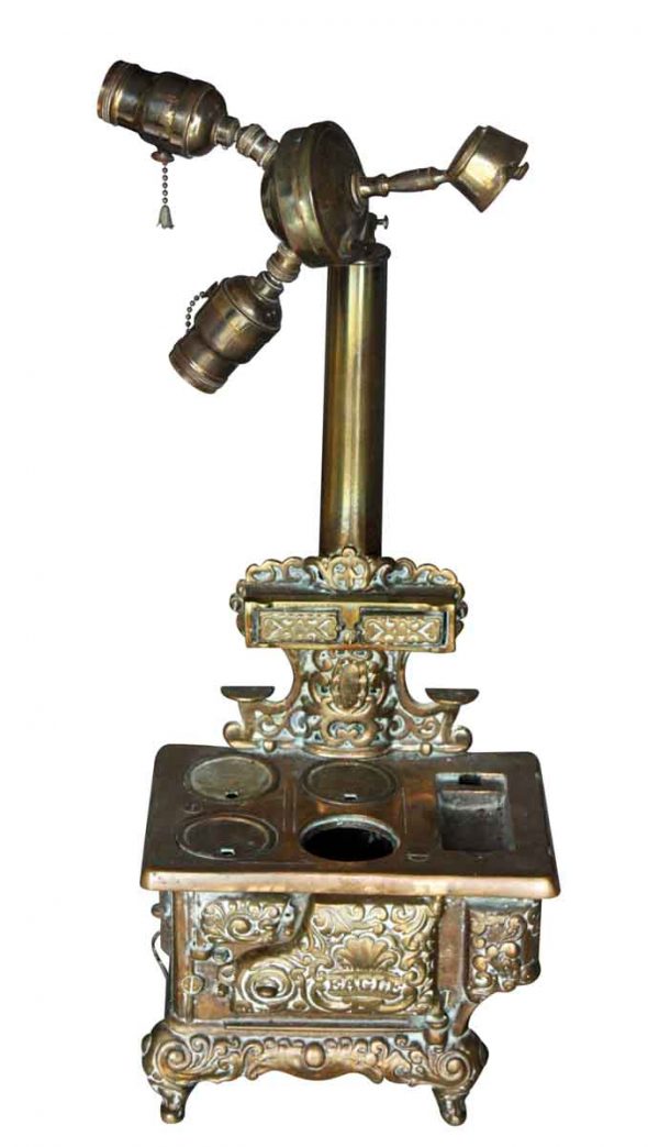 Brass Stove Lamp