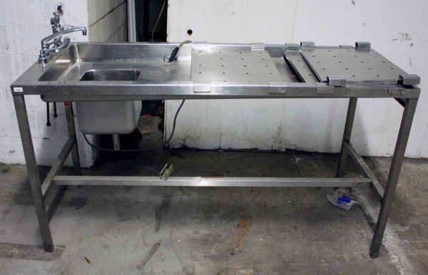 Stainless Steel Sink & Counter