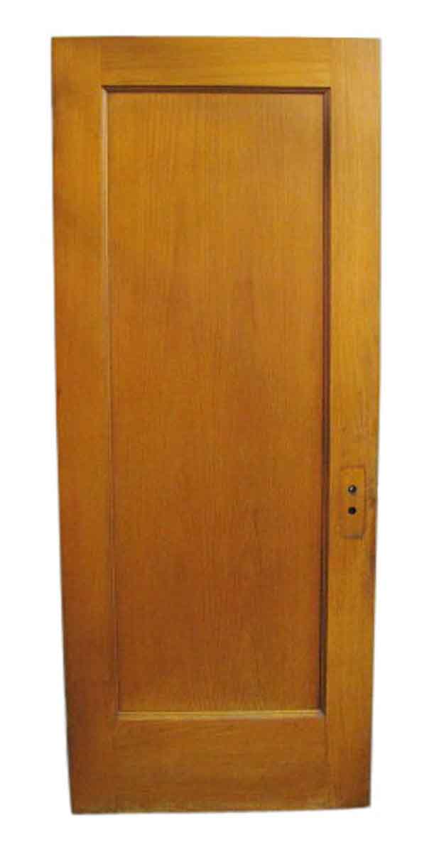 1 Panel Oak Antique Interior Door 79 125 X 36