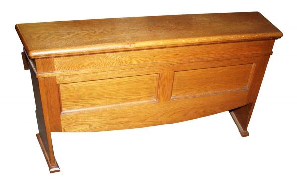 Oak Arts & Crafts Organ Bench