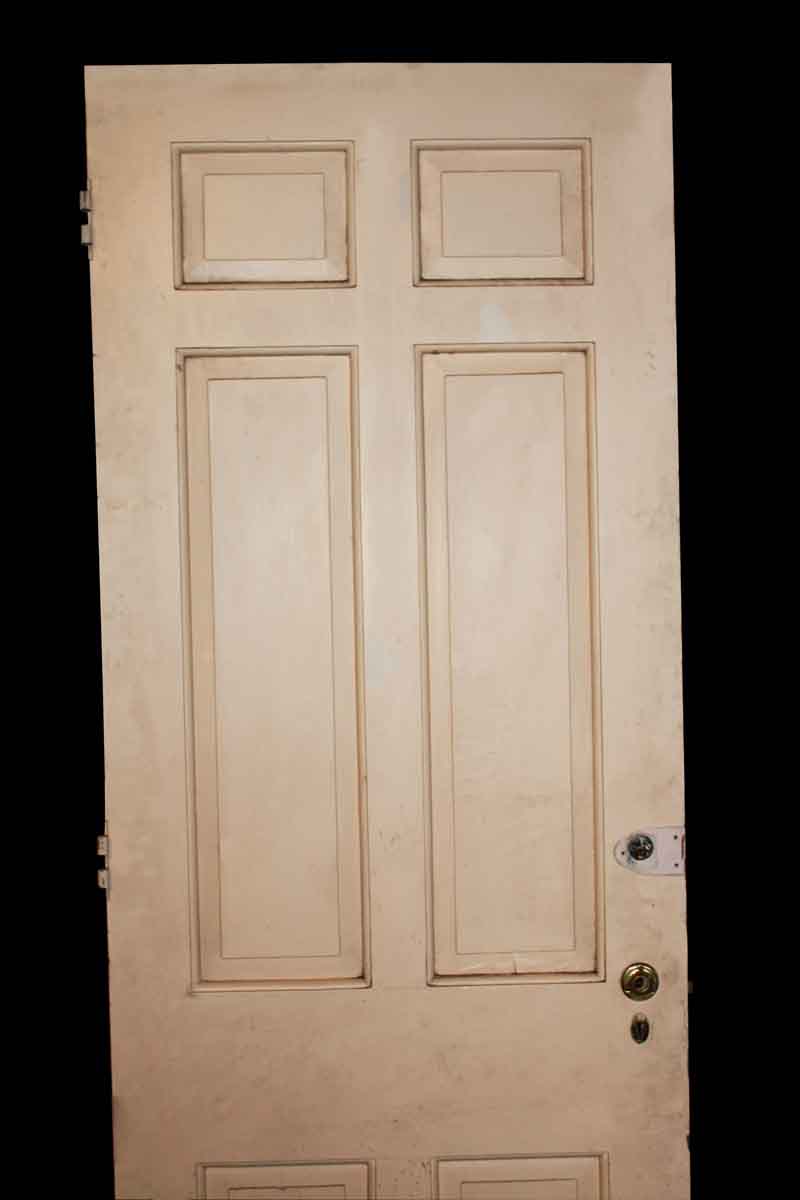 Six Panel Door Painted White 