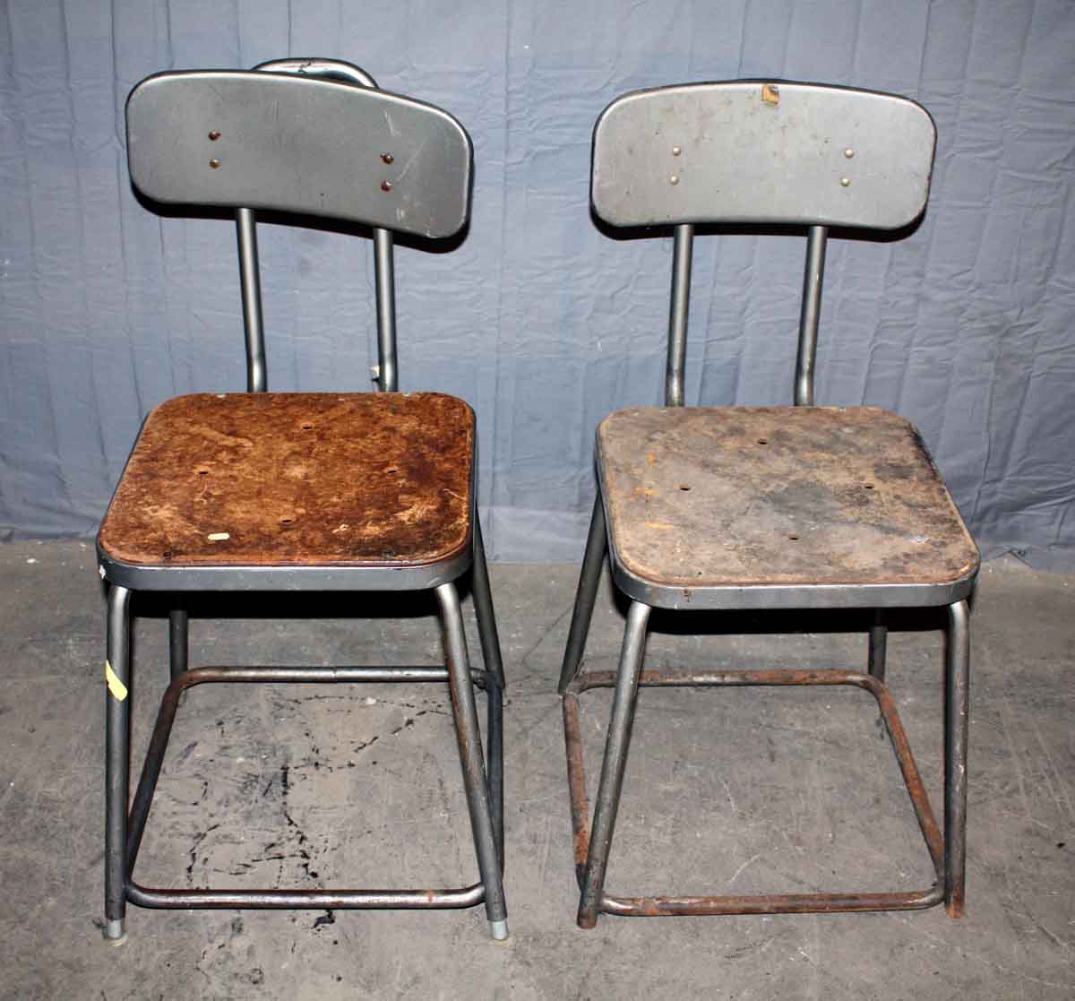 Metal Factory Chairs