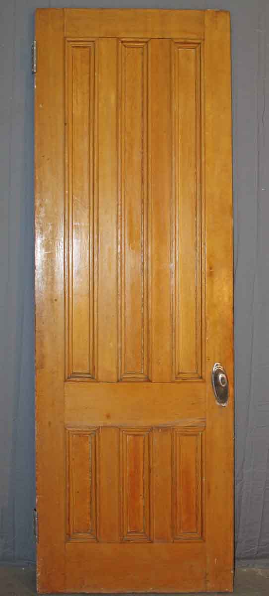 Six Vertical Panel Tall Victorian Doors from 1880s