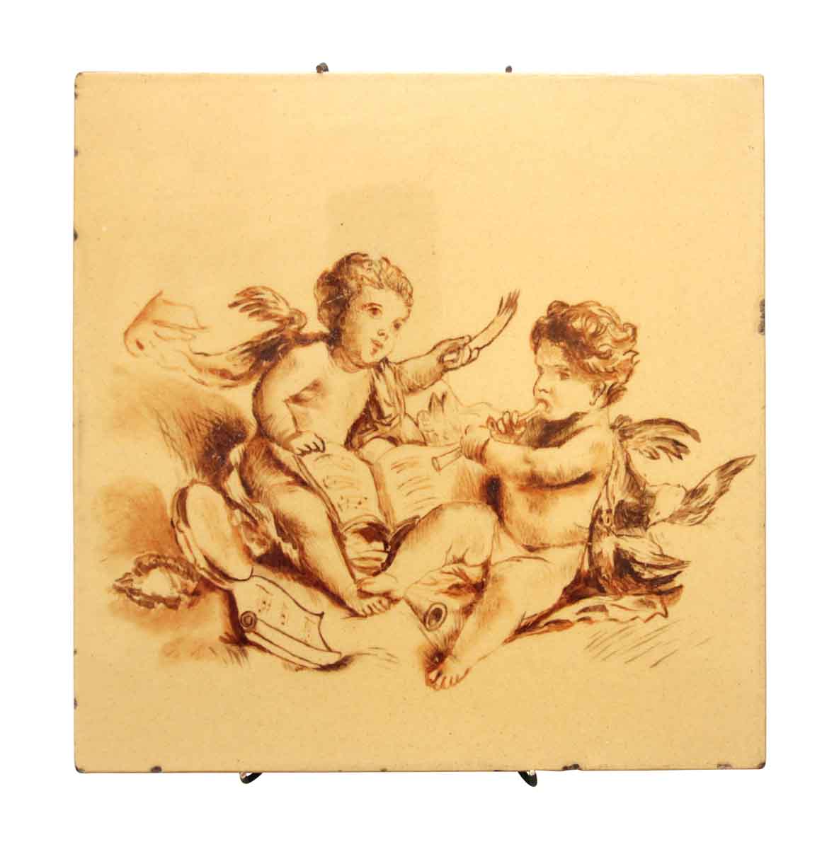 Baby Angels by Minton Hoilins Ceramic Tile