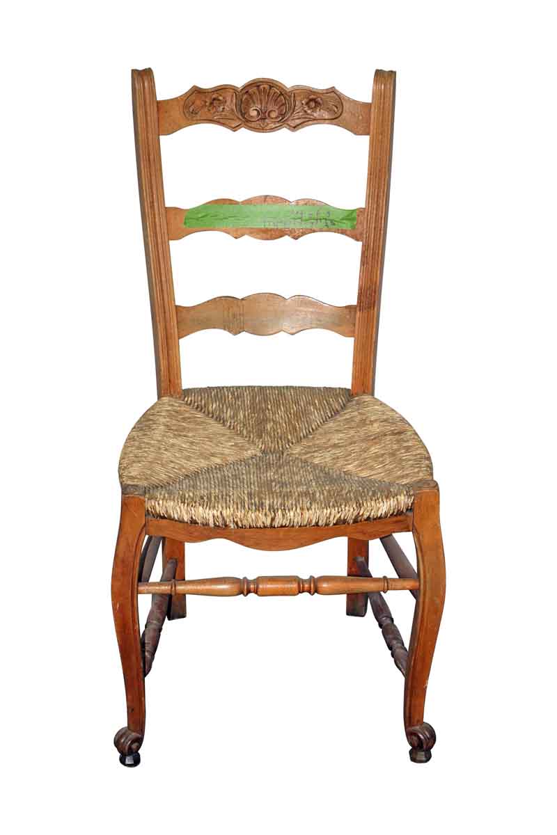 Set of Three Ladder Back Chairs