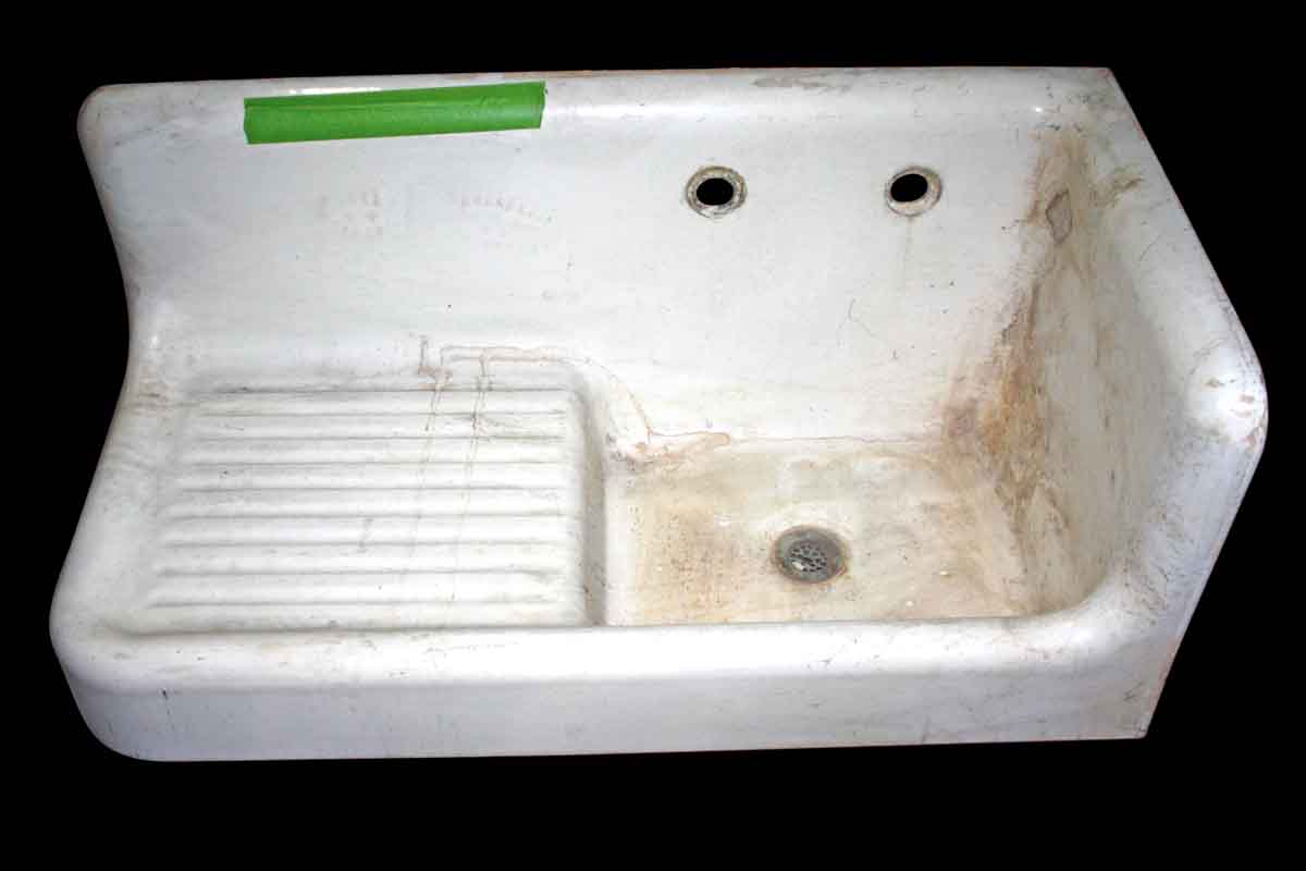 Sink with Drain Board