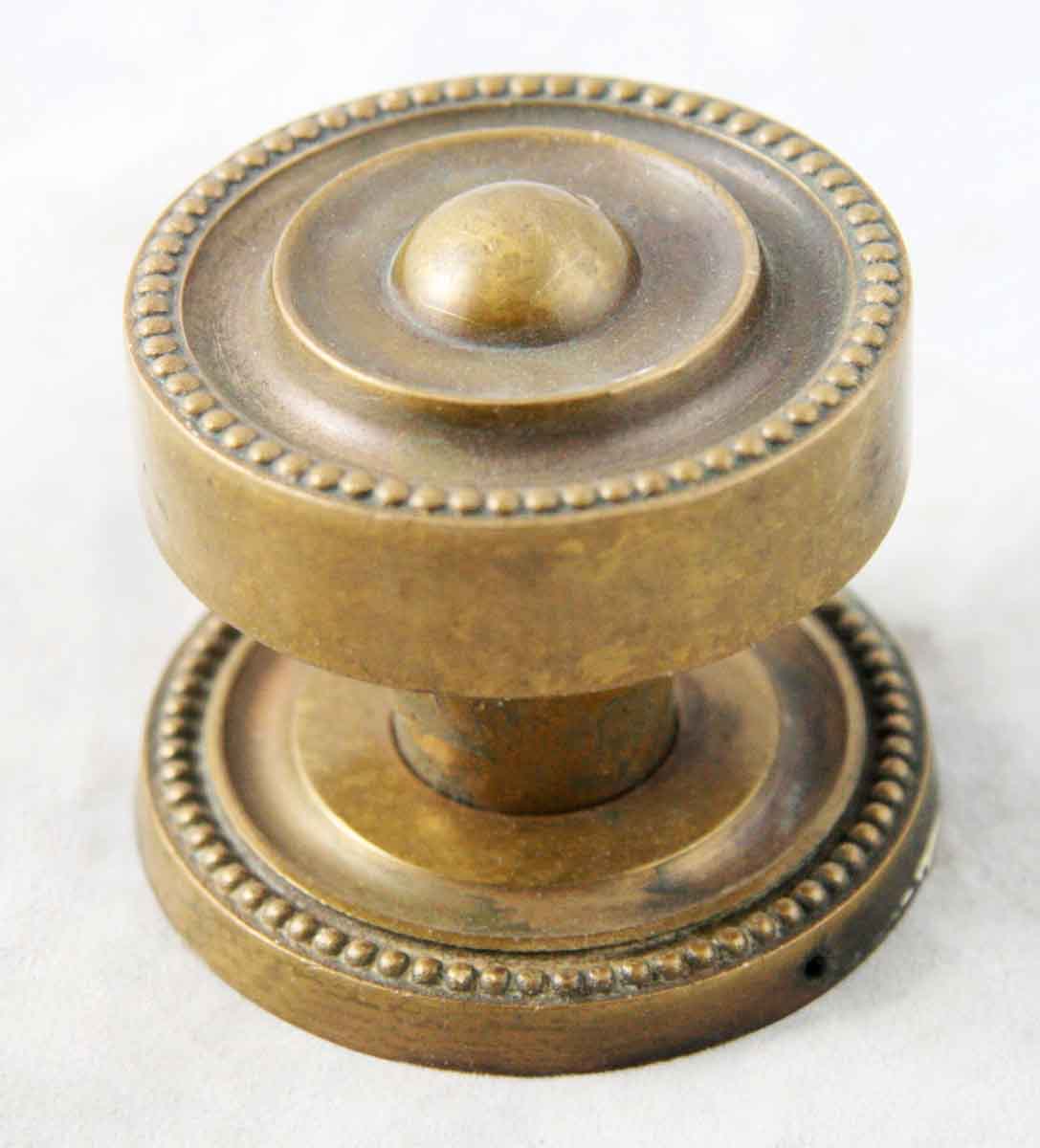 Cast Bronze Concentric Circle Doorknob Set