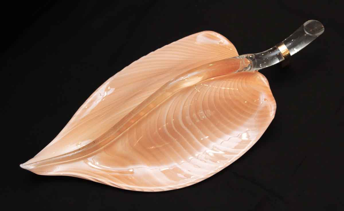 Murano Glass Wide Leaf