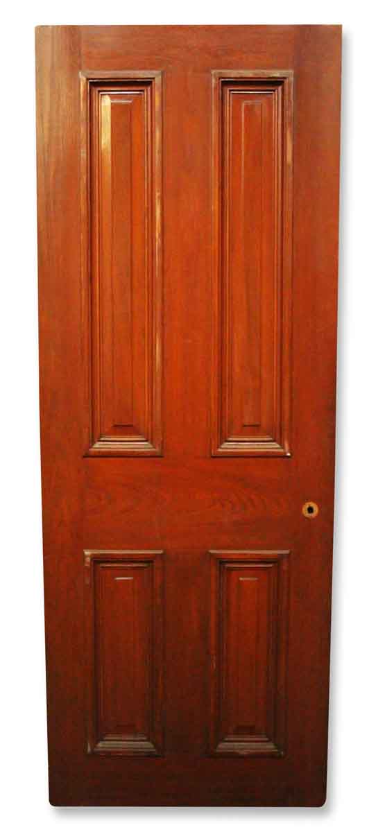 Antique Wooden Entry Door