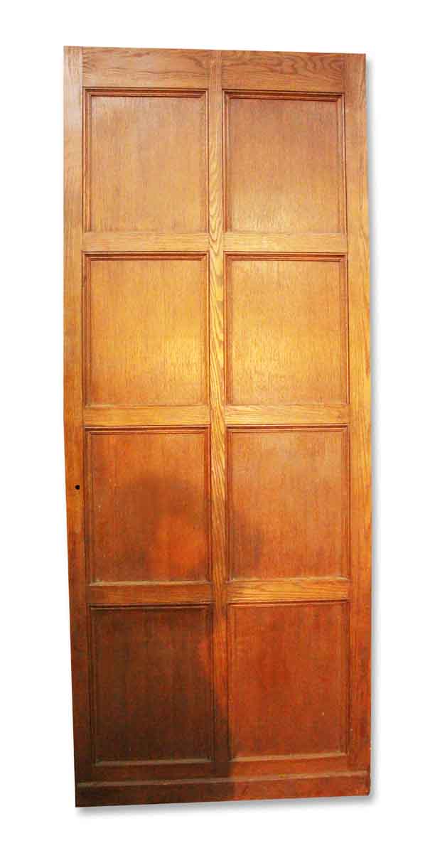 Eight Paneled Wooden Door