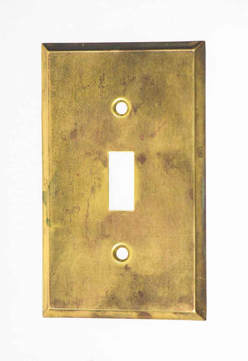 Brass Plated Switch Cover