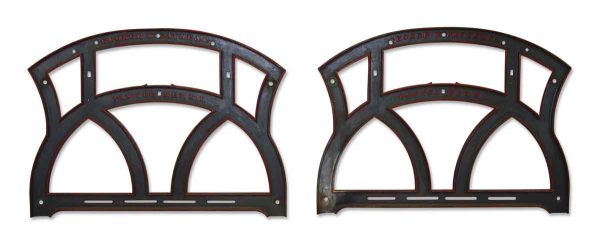 Antique Cast Iron Window or Structural Frames
