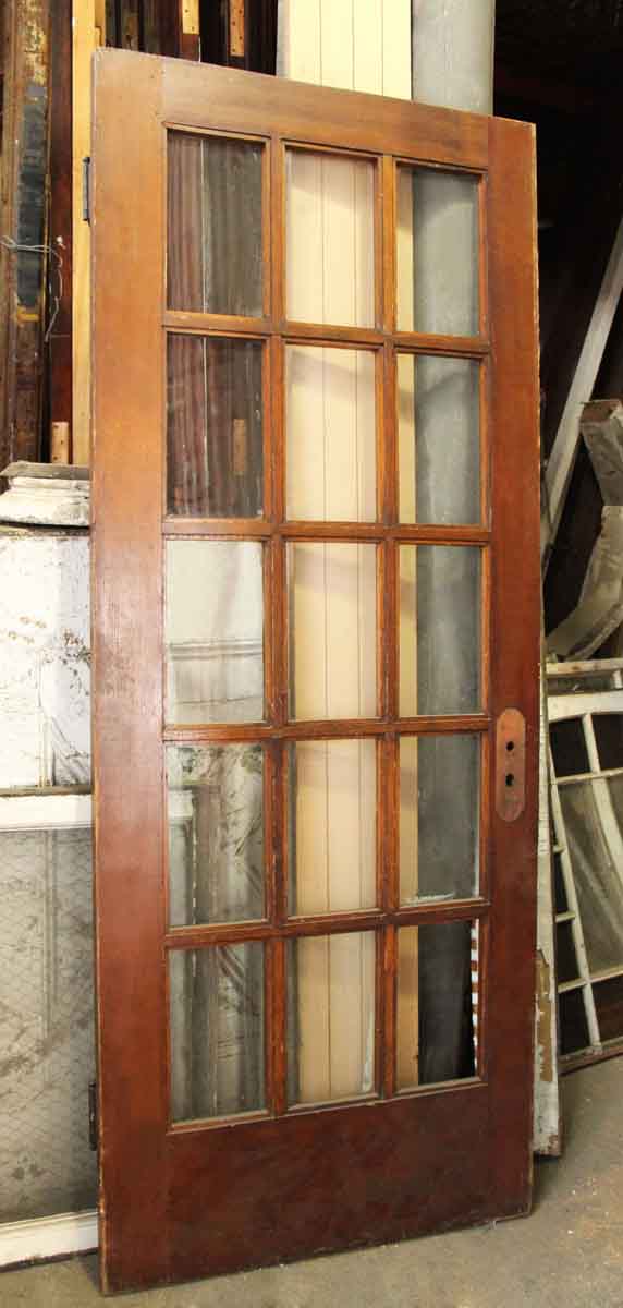 Fifteen Glass Paneled Door