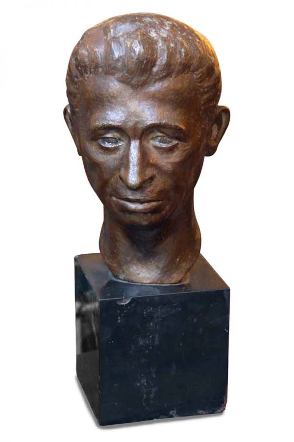 Bronze Head Sculpture