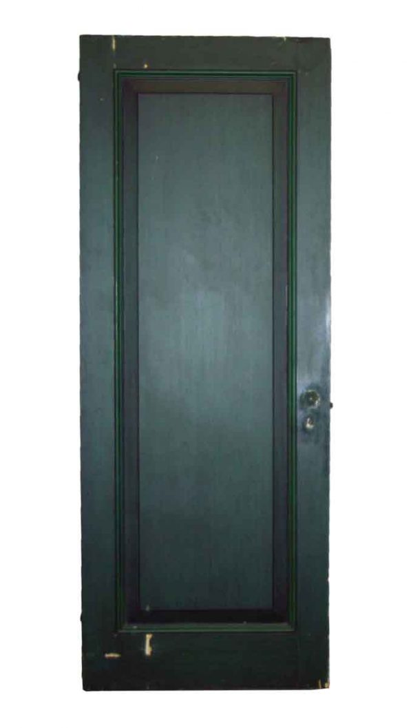 Original Green Salvaged Door