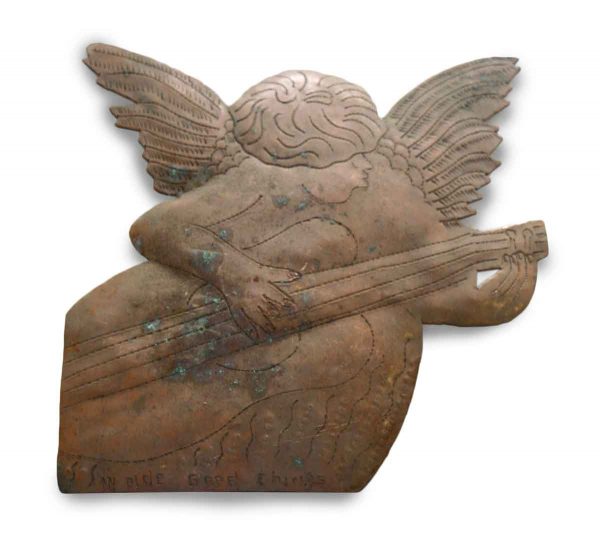 Copper Angel Wall Hanging
