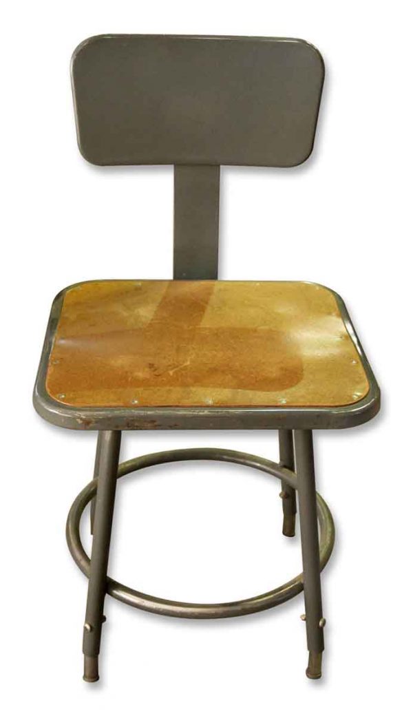 Gray Industrial Chair