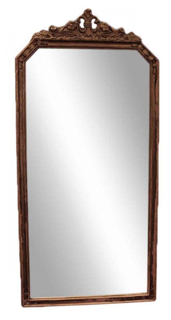 Small Wood Carved Gold Gild Mirror