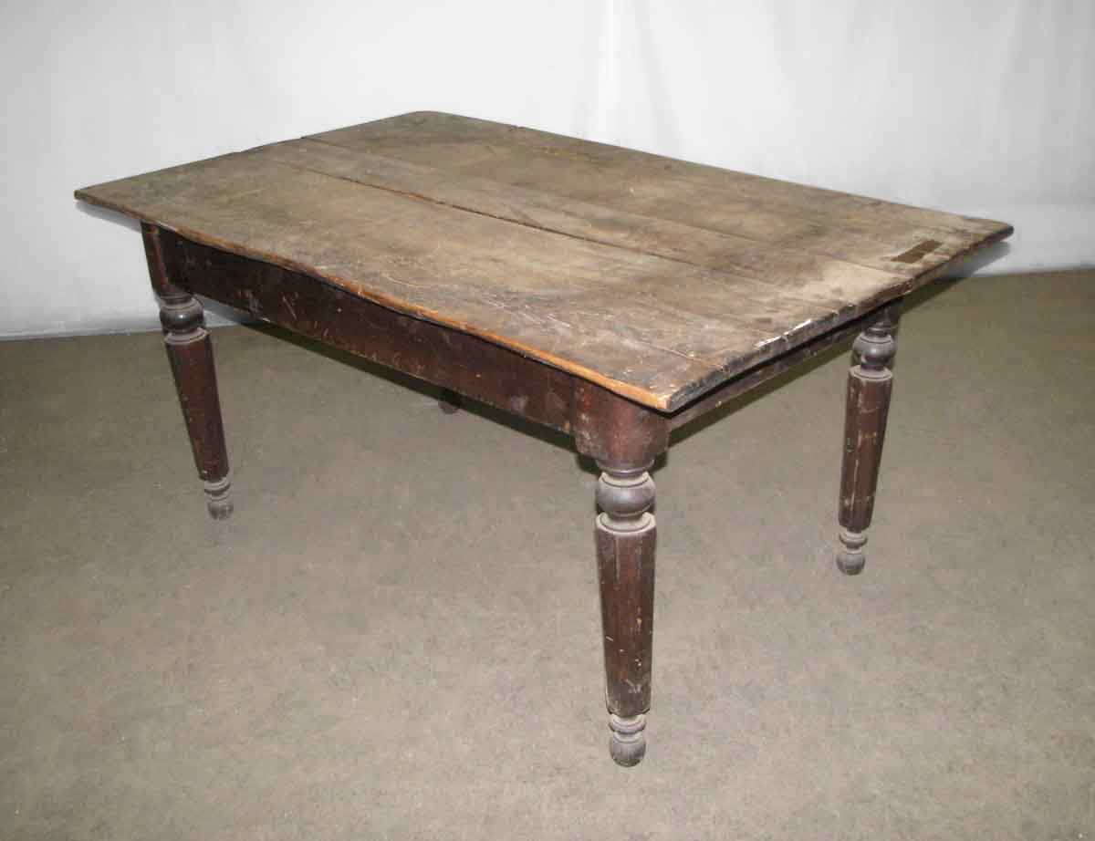 primitive country kitchen table