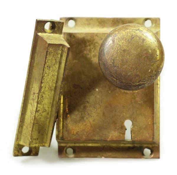 Sargent Brass Lock & Knob Set