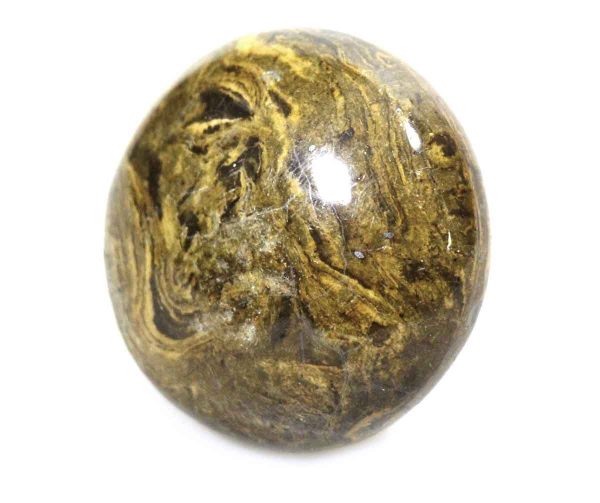 Collector's Quality Marbleized Porcelain Knob