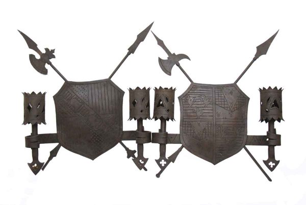 Early Wrought Iron Sconces