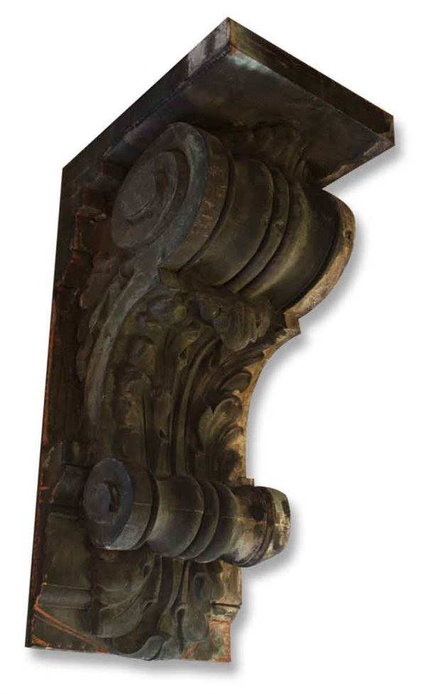 Pair of Large Copper Corbels