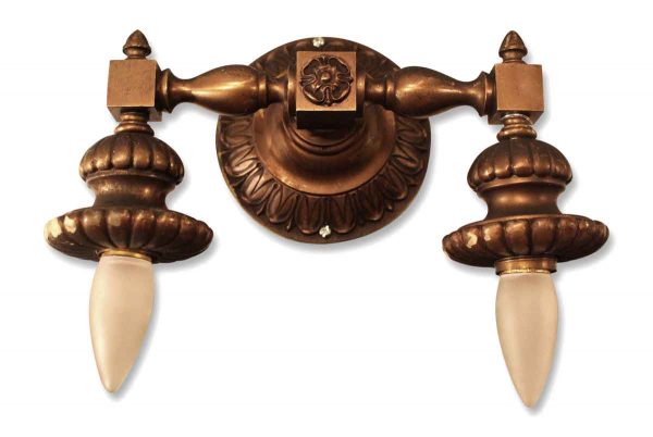 Bronze Double Bulb Sconce