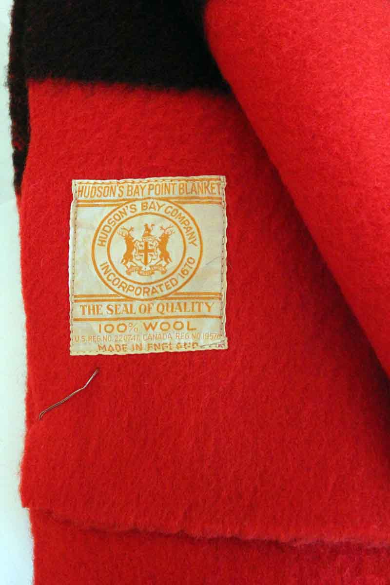 Red Wool Blanket | Olde Good Things