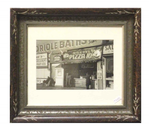 Original Photo of Coney Island Pizza Stand by George Daniell