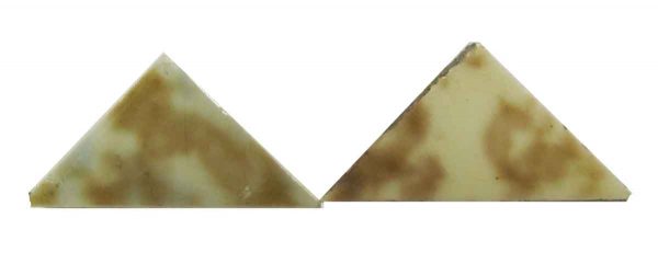 Brown & Cream Triangle Tiles