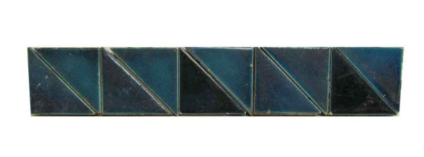 Blue Small Triangle Tile Set