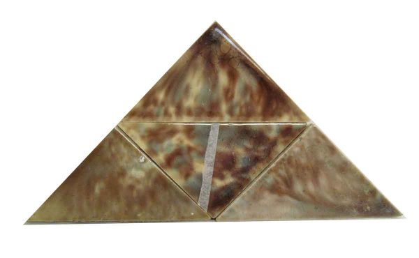 Brown & Gray Mix Triangle Tiles