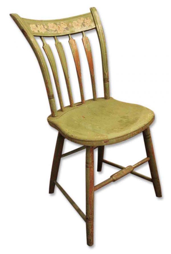 Green Flower Chair