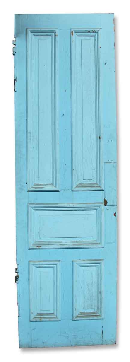 Salvaged Blue Door
