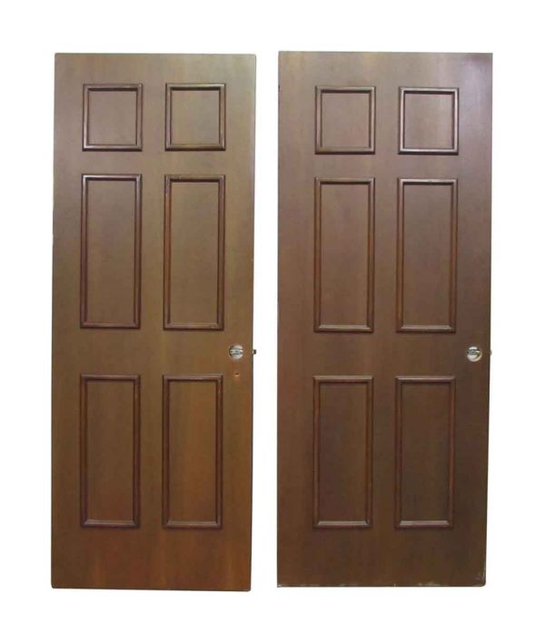Six Wooden Panel Door