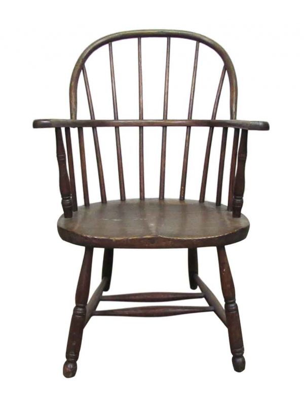Spindle Back Wooden Chair