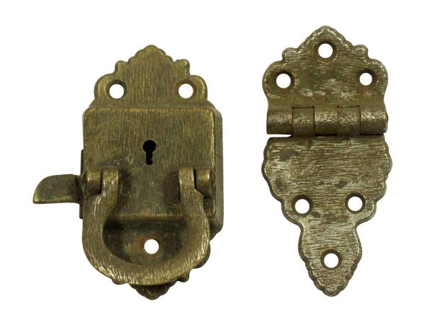Ice Box Hinges with Matching Latch