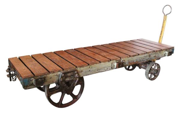 Industrial Vintage Factory Cart Coffee Table