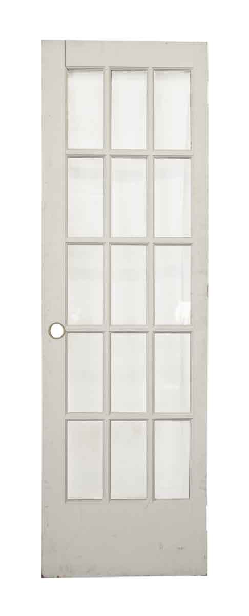 Single Door with Fifteen Glass Panel