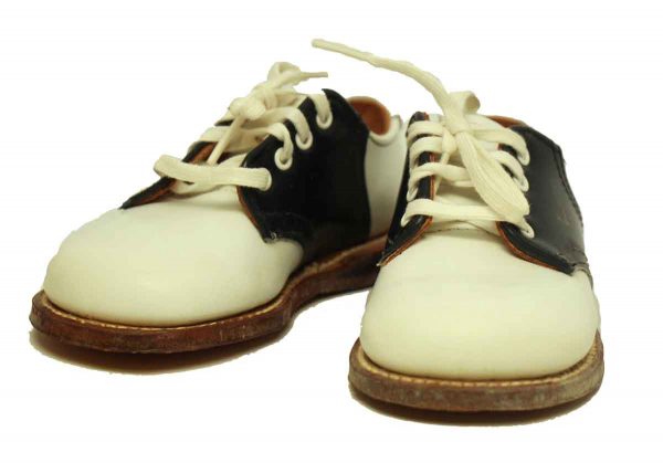 Vintage Leather Saddle Shoes